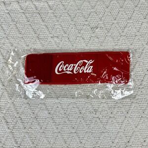 Coca-Cola Wristy Can Cooler Wristband Holder Red New